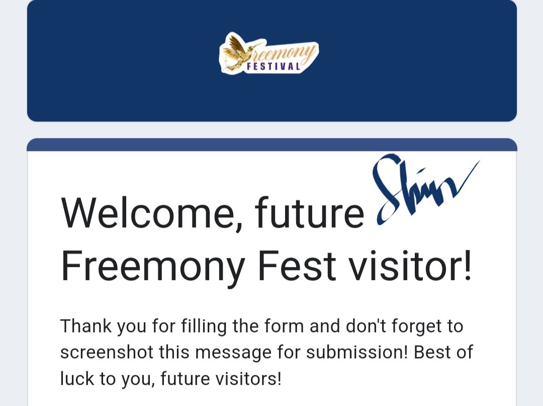deliuverance's tweet photo. @FreemonyFest Maaf asbunnya melenceng jauh. Semangat, admins! https://t.co/M6bE77VE7G