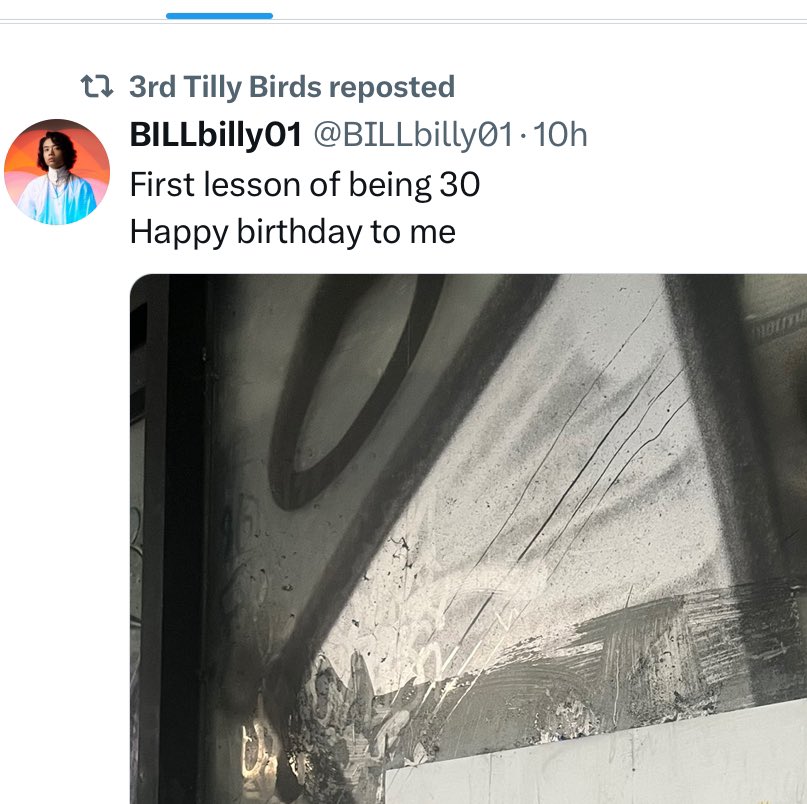 เพิ่งเข้าใจ ว่า ‘‘3rd Tillybird Repost’’ มันน่าใจหายขนาดไหนถ้ามันหายไป เเฮปๆพี่ลี่น้า #Tillybirds