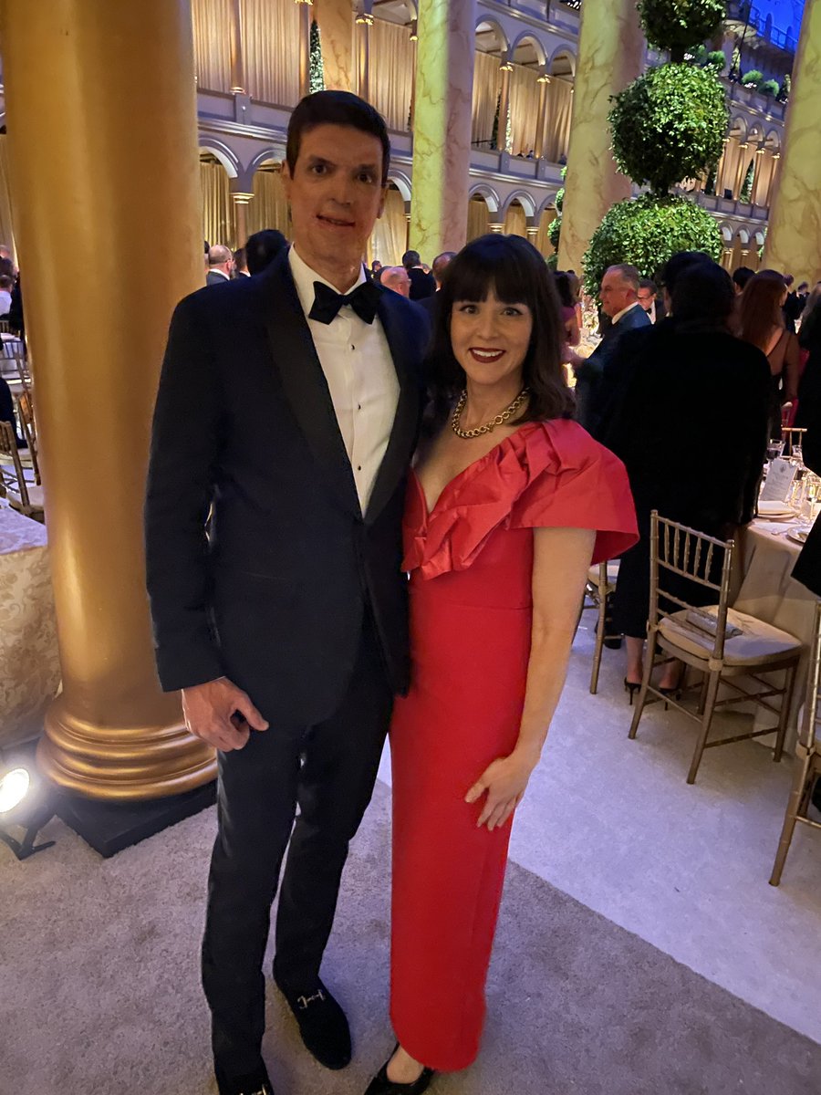 Amy and I are so excited to be at the Candlelight Dinner with President Trump and so many great people as we prepare to Make America Great Again! 🇺🇸