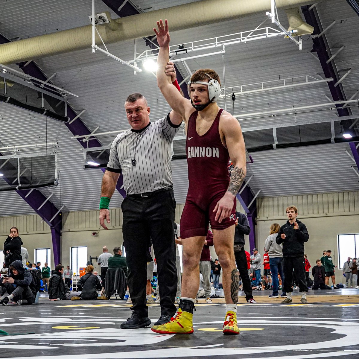 Action 📸 from the 2025 Purple Raider Open! #GannonWrestling