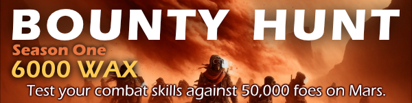 JaydzDev's tweet photo. Bounty Hunt - Season 1
- is in full swing #WAXFAM.

👉 Top collection on @neftyblocks 
👉 Top 2 drops #UnderpunksRPG
👉 56 LAND zones on Mars are player-owned

Win 6000 $WAXP

Play on Discord - https://t.co/QxKIcFUEd6 https://t.co/QV1f6JcDpF