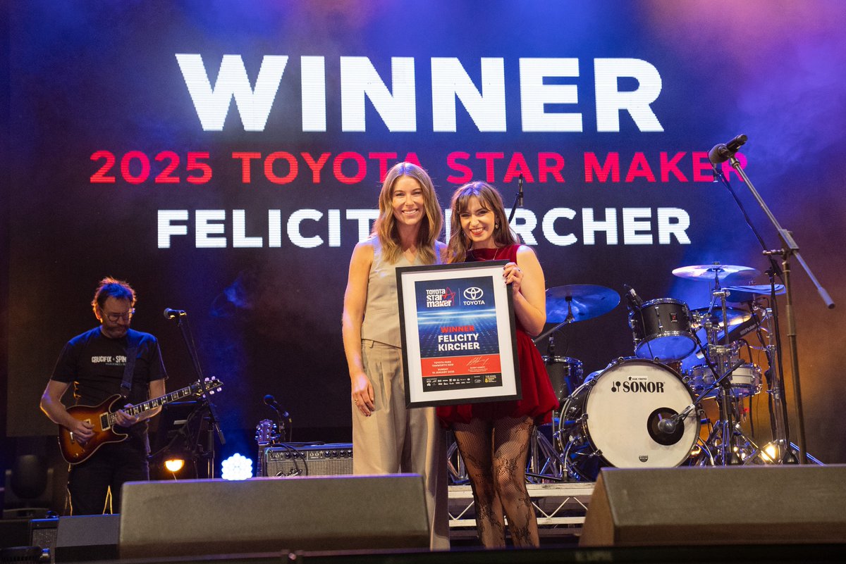We have a winner! 🎉 Huge congrats to Felicity Kircher, the 2025 Toyota Star Maker! 🤩 We're so excited to see what you’ll do next! Big shoutout to all the amazing participants – you all rocked! 🙌 #TCMF2025