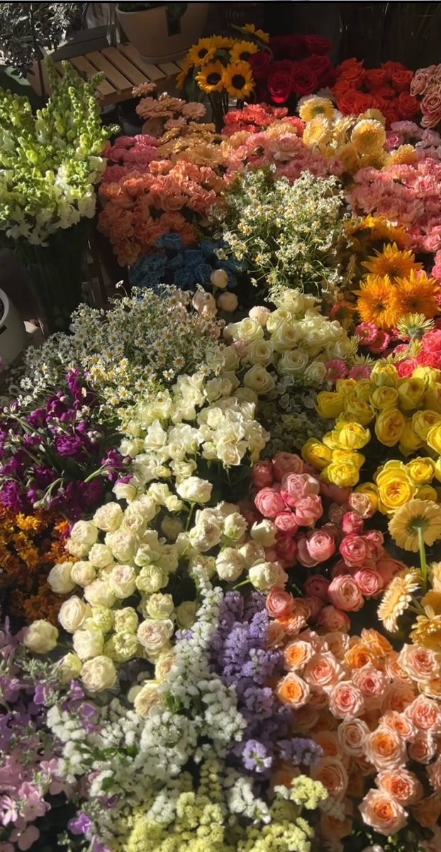 flower market.