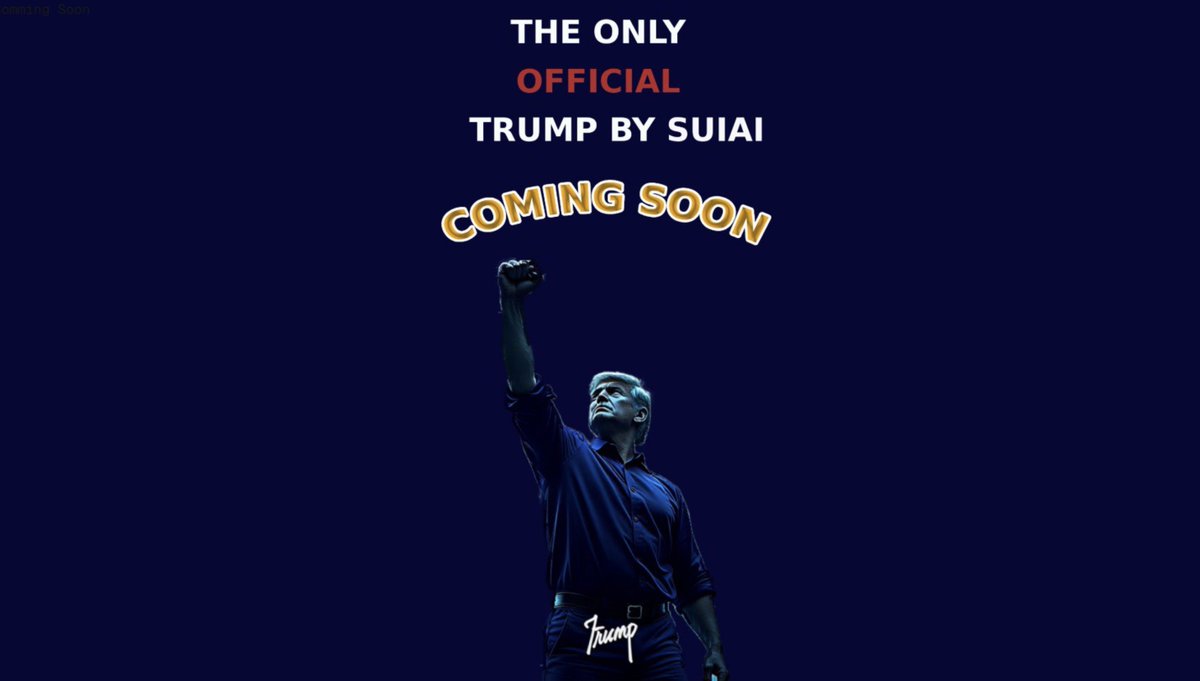GetTrumpSui's tweet photo. 🚨 Exciting News Ahead! 🚨

We're thrilled to announce that $TRUMPSUI is bringing a groundbreaking AI innovation to the @SuiAIFun ecosystem on the @Suinetwork!

Stay tuned for the big reveal—tons of exciting updates are on the way! 🚀

👀 Don't miss out!
#SUIAI #SUAI #TRUMPSUI https://t.co/xF3kFrXthw