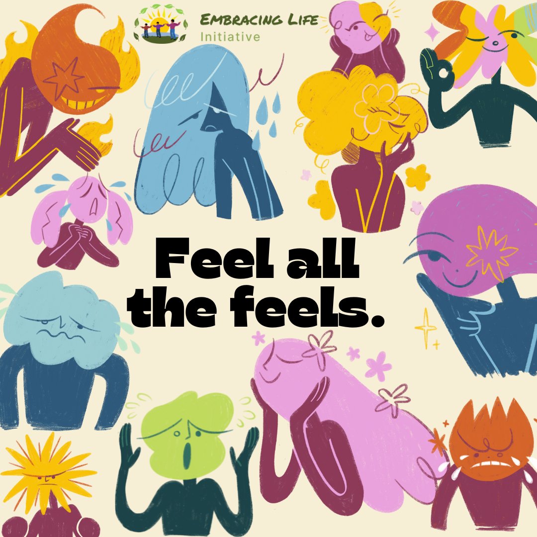 Feeling all your emotions, not just the happy ones, is important because every emotion has value and purpose in helping you navigate life, understand yourself, and grow. Embracing your full spectrum of emotions matters.

#embracinglife🌟 #GrowthMindset #mentalhealth #journey