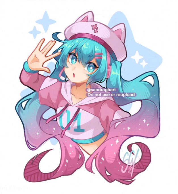 Miku #1!  #HatsuneMiku #FortniteArt #初音ミク