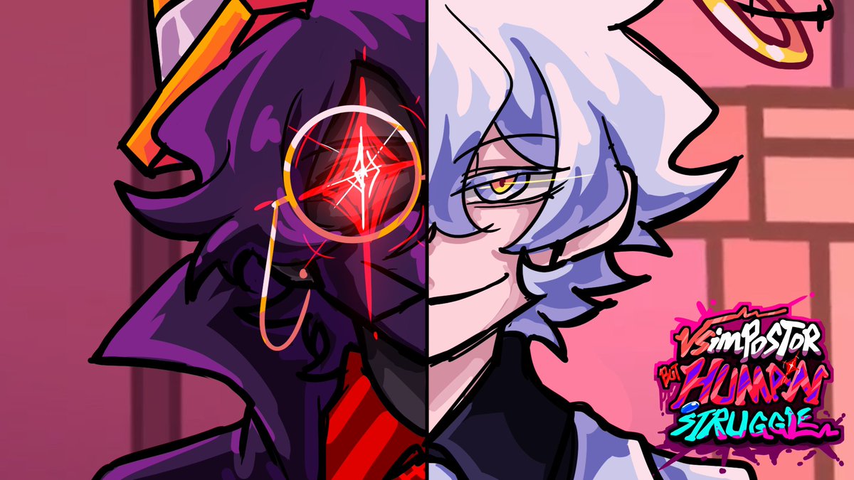 封面🖤🤍🔪 #vsimpostorbuthumanstruggle