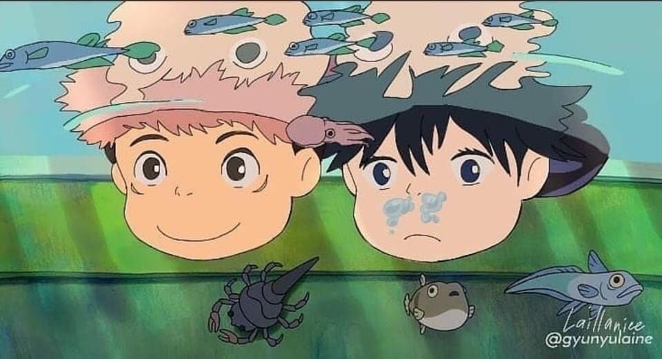 AnimeePost's tweet photo. Jujutsu Kaisen X Studio Ghibli https://t.co/pENo604FQP