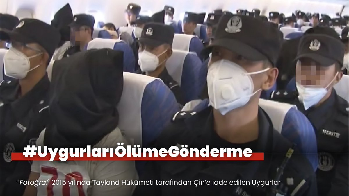 ACİL ÇAĞRI! 🚨

48 Uygur kardeşimiz, Tayland’da ölüm tehlikesiyle karşı karşıya!

Çin’e iade edilmeleri, işkenceye ve ölüme terk edilmeleri anlamına geliyor. Bu bir insanlık meselesi ve sessiz kalamayız!

20 Ocak sabahı çok geç olabilir❗️

Tayland Hükümeti’ni bir trajediye daha