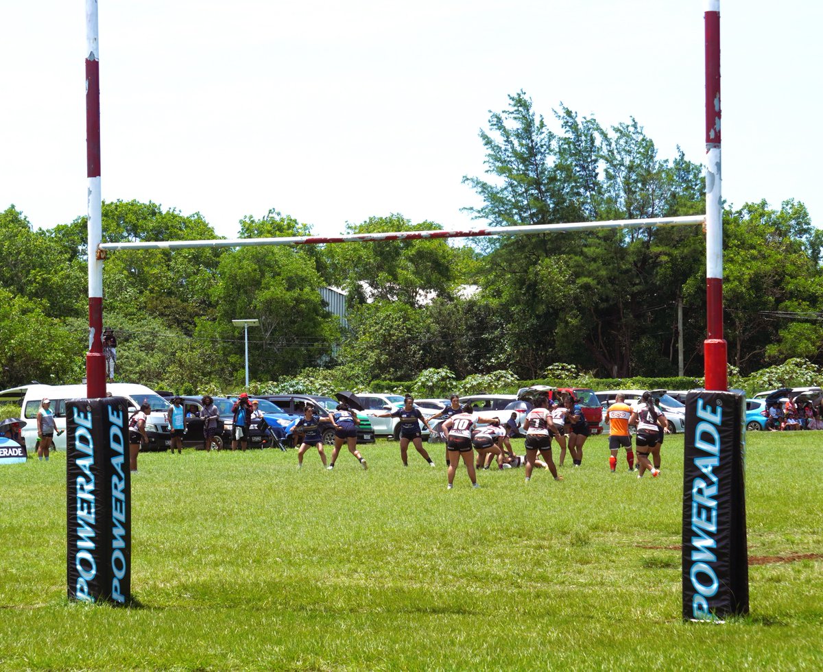 UKinTonga's tweet photo. 🇬🇧 Deputy High Commissioner Ms Emma Macri was delighted to attend the final game for the Tonga Women's Rugby Combine Championship 2025, last Friday! 

Special congratulations to 🇹🇴 Residents on winning the 2025 Championship Cup and a big malo 'aupito to all participating teams! https://t.co/UxI9sdd5V5