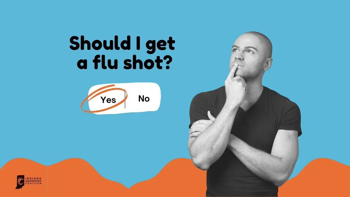 Get a flu shot to 1️⃣ protect others around you, like your family and friends, 2️⃣ prevent a trip to the hospital, and 3️⃣ make the illness less severe if you do manage to catch it. If you have questions about flu shots, please speak with a healthcare provider.
