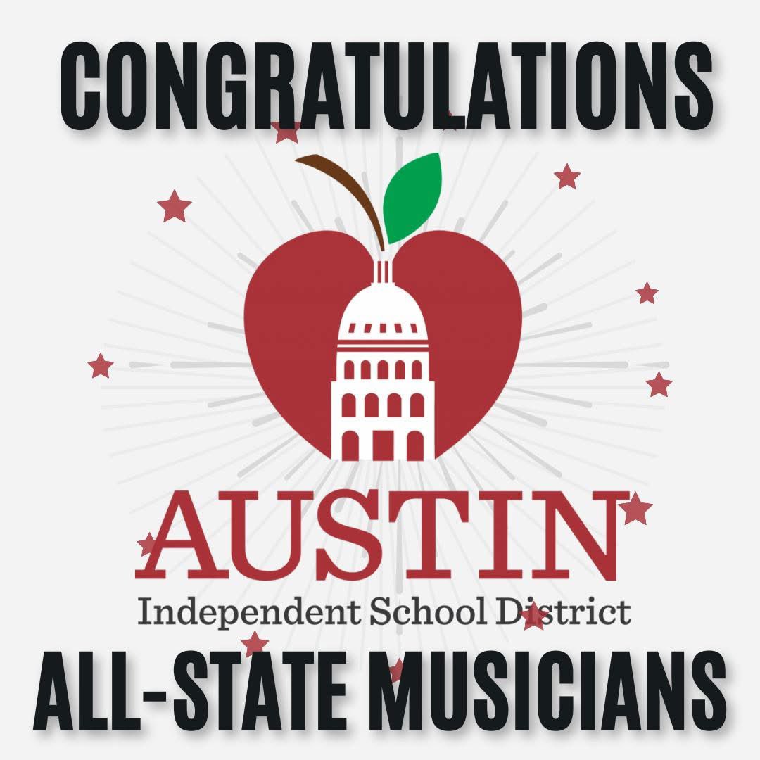 🎶 Celebrating 18 <a href="/AustinISD/">Austin ISD</a> students named TMEA All-State Musicians — Texas' highest honor for student musicians! 🌟 After months of auditions, they'll shine at the <a href="/TMEA/">TMEA</a> Convention in San Antonio, Feb. 12-15. Congrats on this amazing achievement! 🎉🎵AISDProud