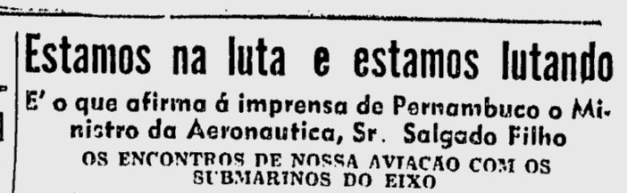 sentandoapua's tweet photo. Notícias da 2ª Guerra: 20JAN1944-Os encontros da nossa aviação com os submarinos do Eixo https://t.co/69z0R1h6Gn 

#JAN44 #JB #WWII #FAB #aviação @fab_oficial https://t.co/6Z1K7Ho6Cb