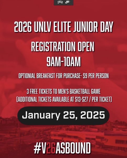 Brennon Williams πΈπ» (@brenn0nwilliams) on Twitter photo Thank you Coach Garcia and UNLV for the Junior day invite <a href="/JULIOCHATO75/">Julio Garcia II</a> , blessed to receive the invite and I look forward to building on this.
<a href="/Coach_KLewis/">Kemmie Lewis</a> <a href="/coachralejandro/">Richard Alejandro</a> <a href="/CoachJ5Williams/">Jc Williams</a> <a href="/BroncoRecruits8/">Brandeis Broncos Recruiting</a> Thank you Coach Garcia and UNLV for the Junior day invite <a href="/JULIOCHATO75/">Julio Garcia II</a> , blessed to receive the invite and I look forward to building on this.
<a href="/Coach_KLewis/">Kemmie Lewis</a> <a href="/coachralejandro/">Richard Alejandro</a> <a href="/CoachJ5Williams/">Jc Williams</a> <a href="/BroncoRecruits8/">Brandeis Broncos Recruiting</a>