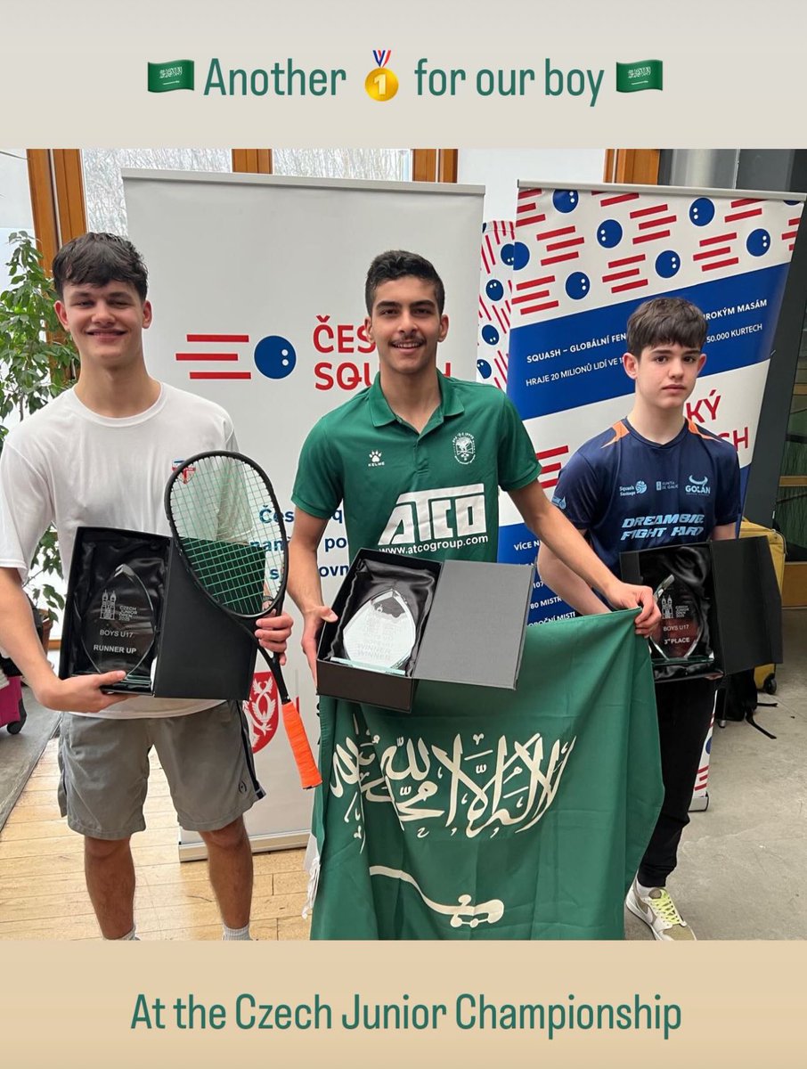 Ziad Al-Turki (@zalturki) on Twitter photo Great start to 2025. Another 🥇 <a href="/rbalsaud/">Reema Bandar Al-Saud</a> <a href="/SquashInSaudi/">SquashInSaudi</a> <a href="/Saudisq1992/">الاتحاد السعودي للإسكواش</a> <a href="/SAMSQUASH1/">SAMER ALKHATEEB - سامر الخطيب</a> Great start to 2025. Another 🥇 <a href="/rbalsaud/">Reema Bandar Al-Saud</a> <a href="/SquashInSaudi/">SquashInSaudi</a> <a href="/Saudisq1992/">الاتحاد السعودي للإسكواش</a> <a href="/SAMSQUASH1/">SAMER ALKHATEEB - سامر الخطيب</a>