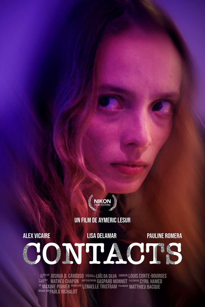 CONTACTS
Mon court-métrage pour le <a href="/festivalnikon/">Nikon Film Festival</a> 
DEMAIN. 10H