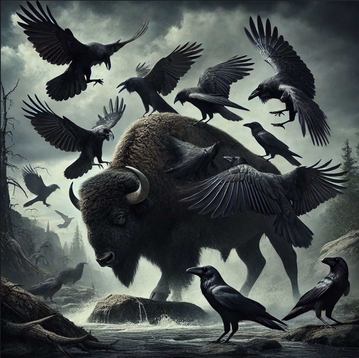 A goup of ⁦<a href="/Ravens/">Baltimore Ravens</a>⁩ is called an "Unkindness." Today, in Buffalo the goal is to show the Bills just how unkind we can be. #RavensFlock #GoRavens