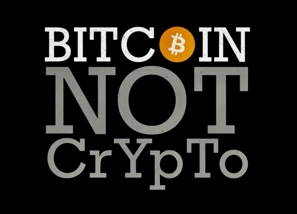 Ramza_2's tweet image. #BitcoinNotCrypto #NeverForget