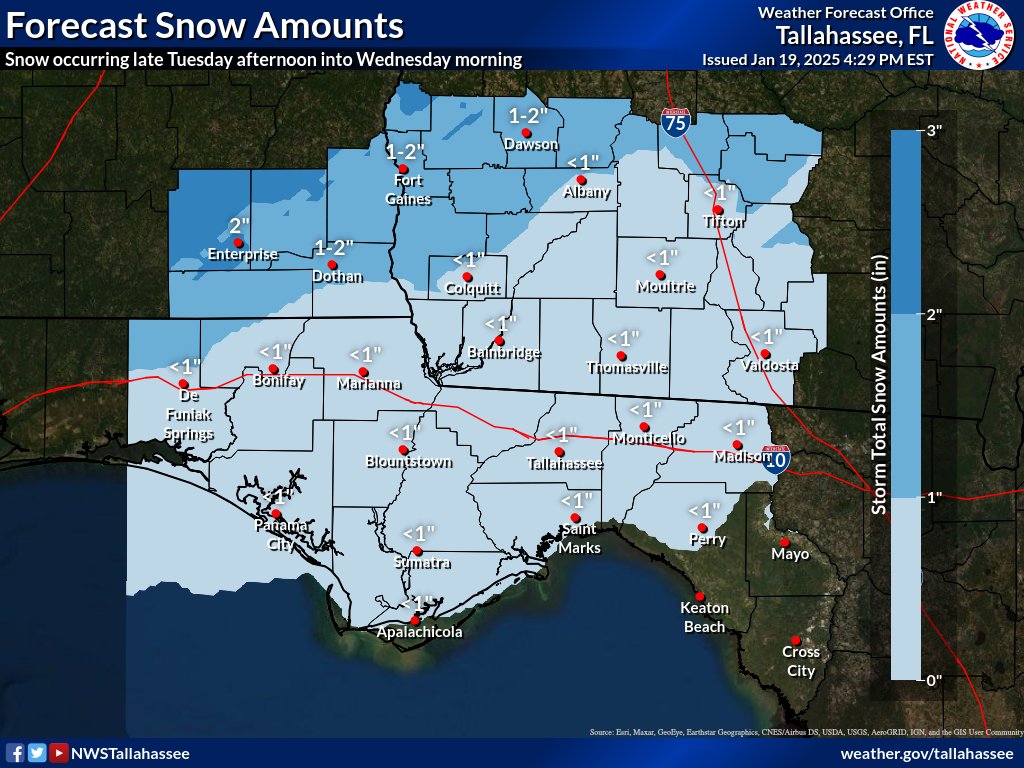 NWS Tallahassee tweet media