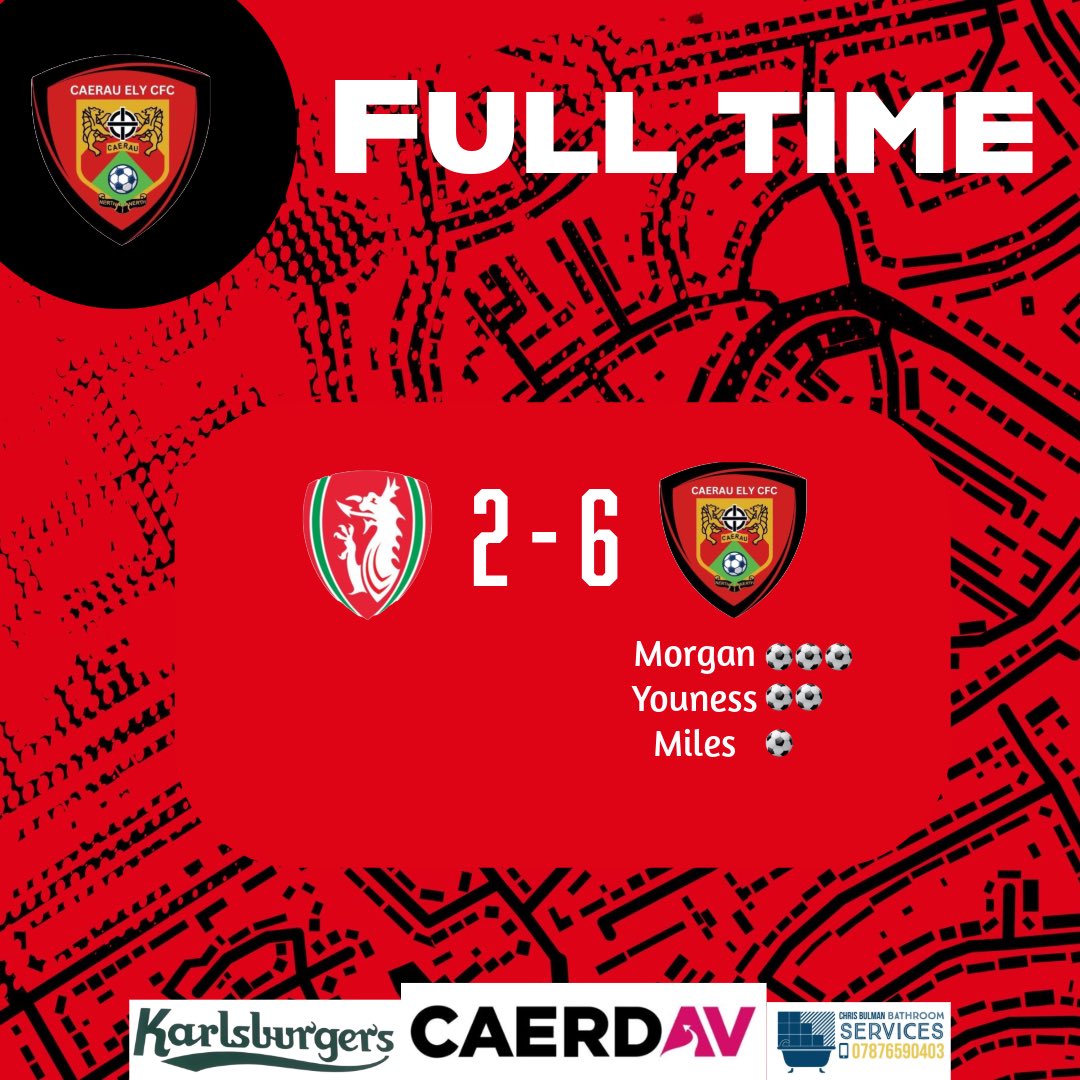 A good performance from the lads on a terrible pitch see us come away with 3 points against one of our league rivals. A dominant 2nd half performance sealed the game after a scrappy first half 🔴⚫️
