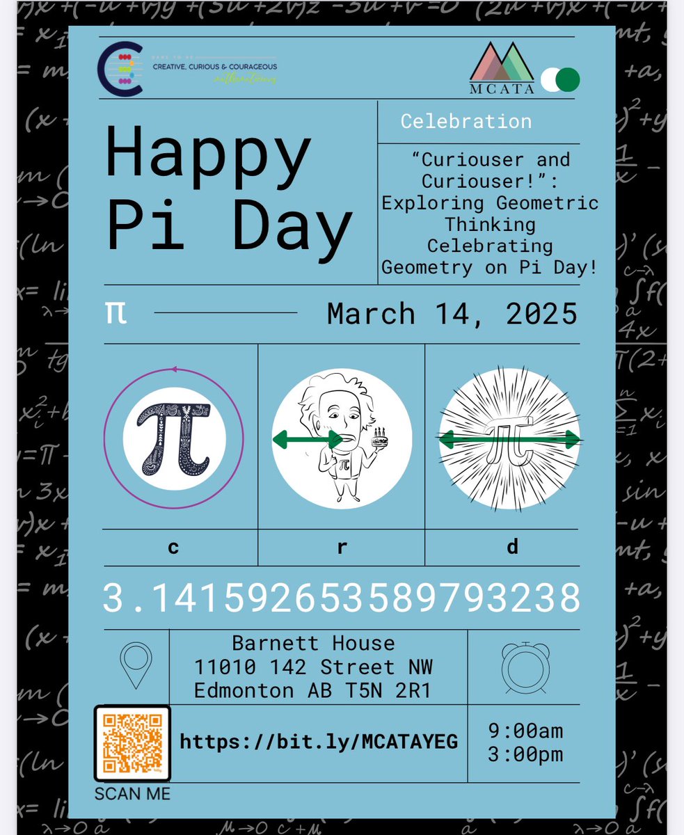 Edmonton it’s your turn. Here is your registration link. Bit.ly/MCATAYEG