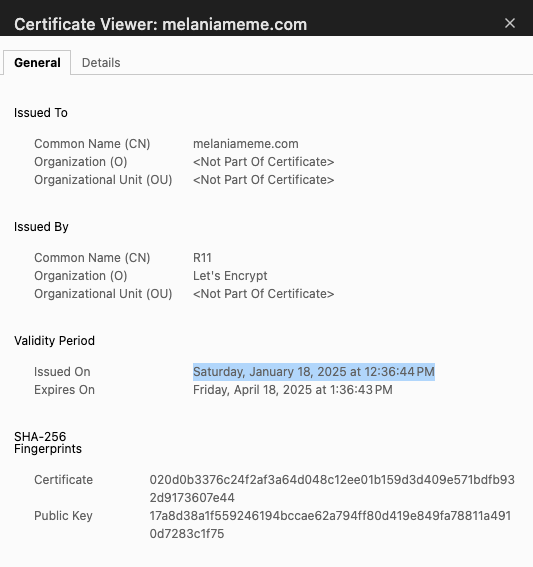 So this Melania meme site was setup yesterday, has no cloudflare protection, and has some half-assed frontend code.

So yeah, people are definitely grifting here. At least the Trump coin was planned weeks in advance.
