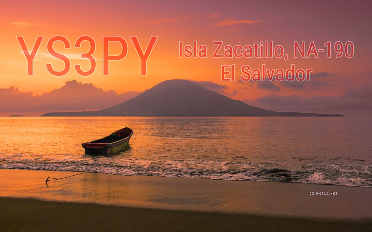 YS3PY – Isla Zacatillo, NA-190 – El Salvador 

dx-world.net/ys3py-isla-zac…