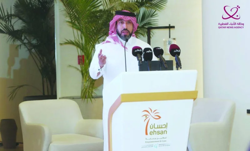 GulfTimes_QATAR's tweet image. The Centre for Empowerment and Care of the Elderly (#Ehsan) – a member of the Qatar Foundation for Social Work affiliated with the Ministry of Social Development and Family – has launched the “#Sanadna” platform for volunteer work, in co-operation with the international volunteer…