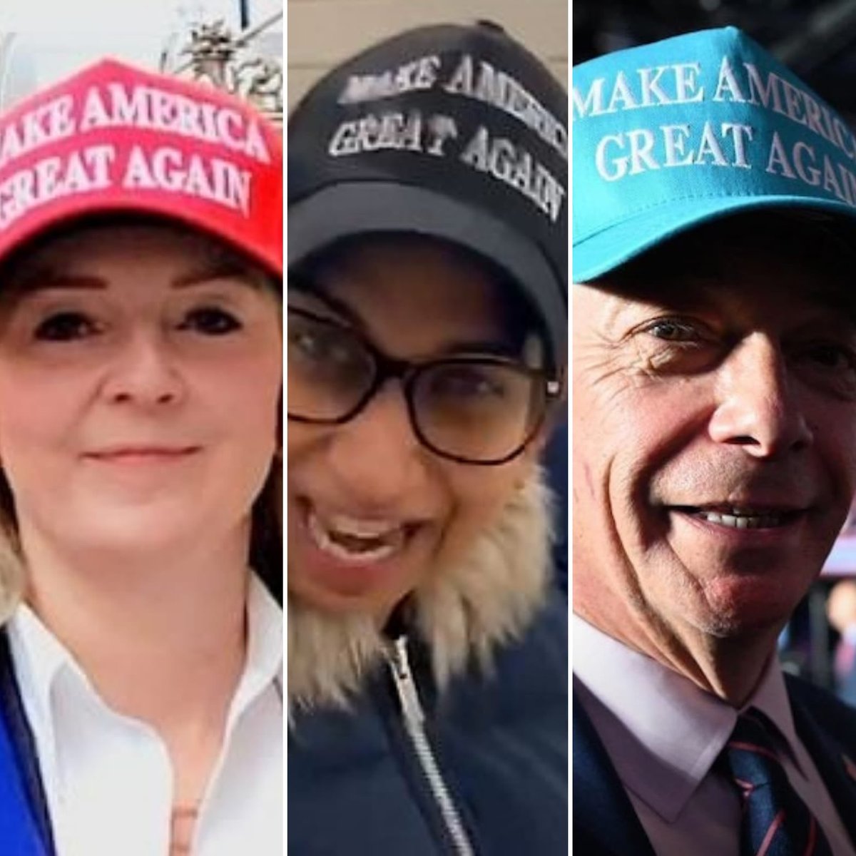 Siri, show me a trio of fucking losers.