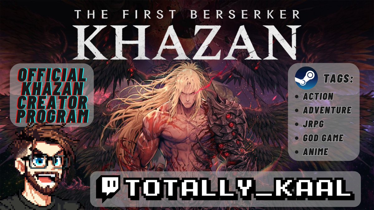totally_kaal's tweet image. I am excited to announce this opportunity!! I have joined the official Khazan Creator Program, available through LurkIt, and will be aiming to complete missions over the course of the Demo!  

First look today, Live at 4pm MST!

@PlayKhazan #Khazancontentcreator