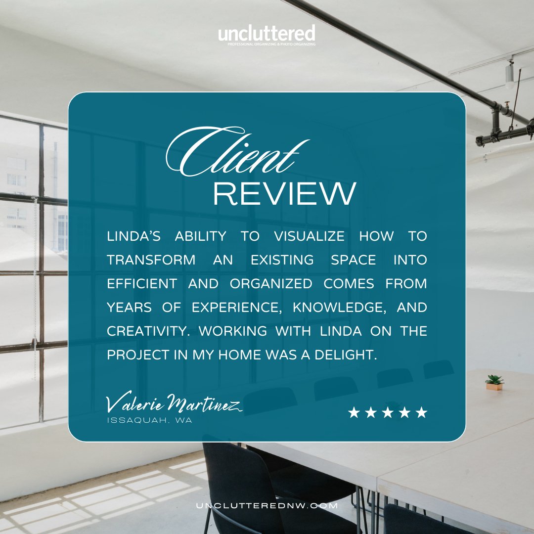 unclutterednw's tweet photo. We couldn’t be more grateful for this kind feedback! 🥰  Our passion for creating organized and functional spaces shines in every project we take on. 💡✨ 

Ready to transform your home with Uncluttered? Let’s make it happen! 💪

#clientlove #uncluttered #homeorganizer https://t.co/3yHo3Mgn25