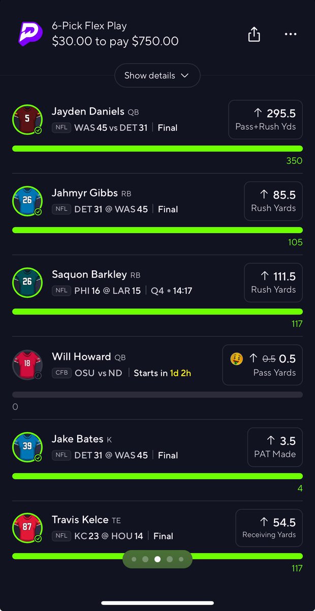 $30 TO 3 PEOPLE THAT LIKE THIS ASAP ‼️‼️‼️

LFGGGG ANOTHER 25x 🤩🤩🔥🔥🤞🏾

WE ARE FEASTING RIGHT NOW 🧱

HIT THE 🔗 IN BIO ASAP IF YOU WANNA WIN 🏆 

#GamblingX #GamblingCommunity #PrizePicks #NFLPlayoffs #NFL #prizepickswinning #PrizePicksW #PrizePicksNFL