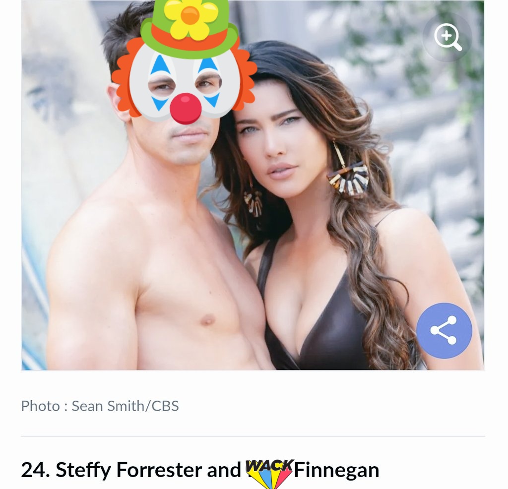 CancanDaGr8's tweet photo. Steffy's current (obstacle) is being looked at as her least favorite. I see no doubt about it! #FREESTEFFY #SinnFUNeral #BringBackSoap https://t.co/LOP0rOD7kZ