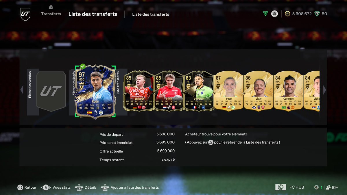 BadgonesFIFA's tweet photo. ehhhh MERCEEEE LETS GOOOOOO Récompenses Rang 2 #FUTCHAMP #TOTY #RODRI https://t.co/9QTQJSGOJm