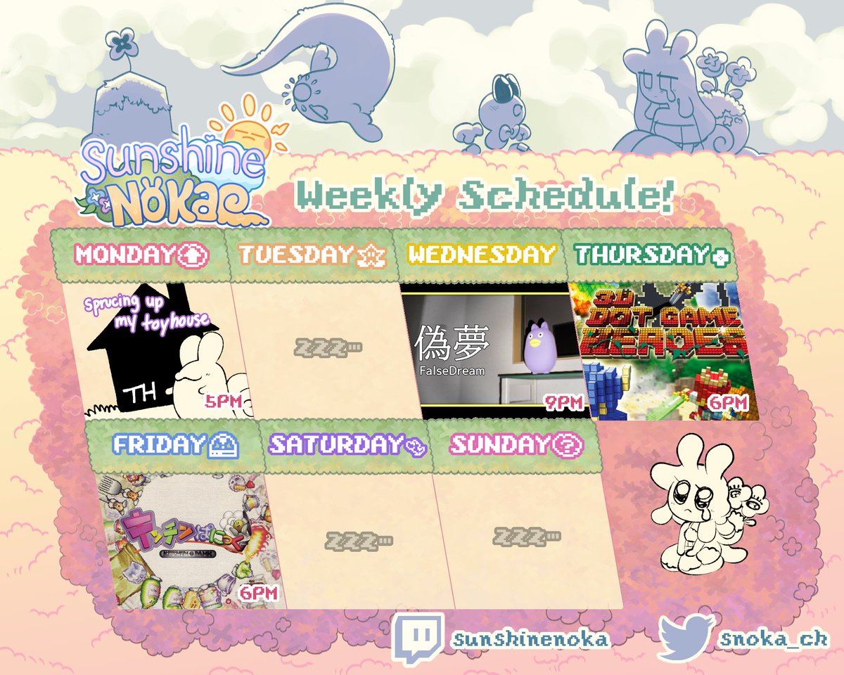 ayyy i made an actual schedule after a long time!
let's try keeping this up