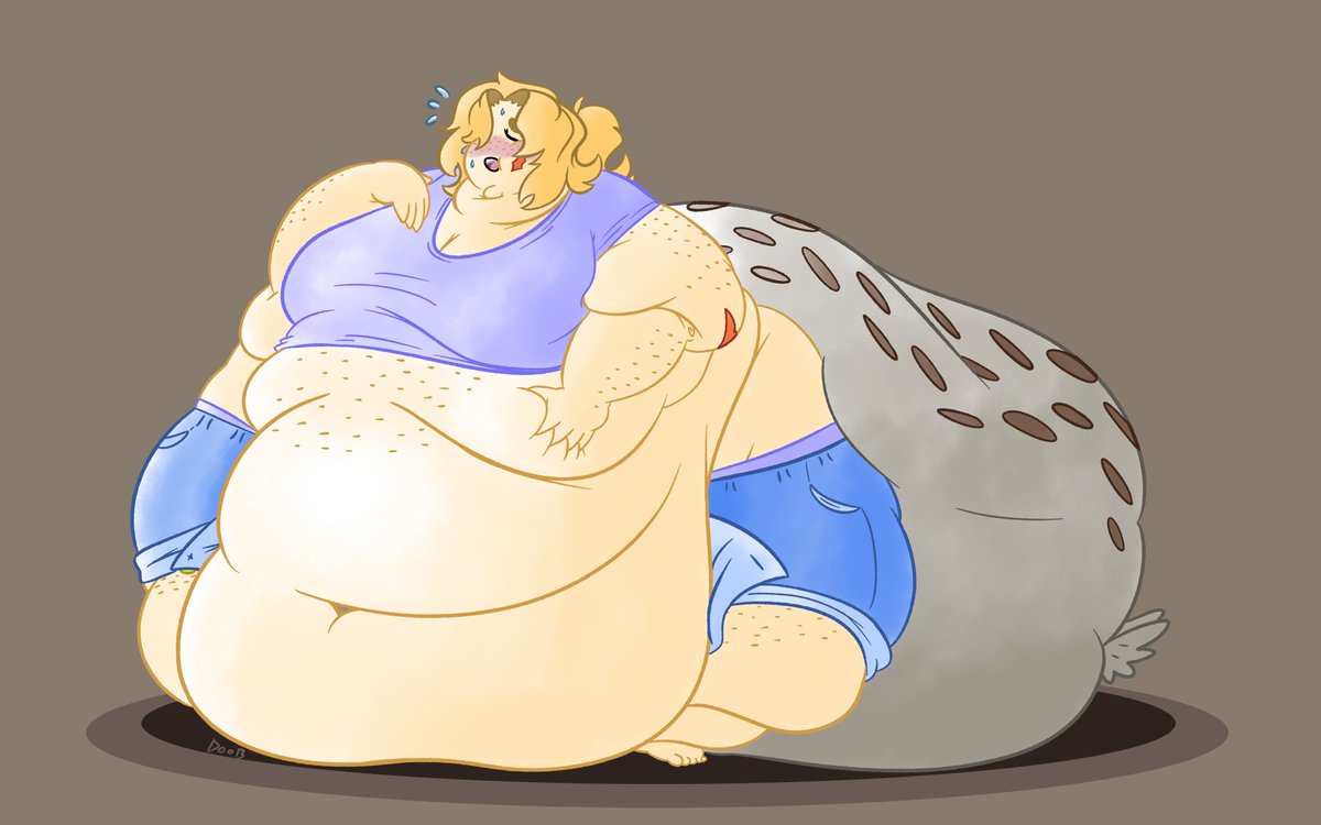 Doob (CORN-MISSIONS OPEN 0/3 TAKEN) (@doobler__) on Twitter photo Another trade I did with <a href="/Ethertheeater/">Hyeraa (Comm open)</a> !
Lilith really packed on the pounds since that last pic, huh? Another trade I did with <a href="/Ethertheeater/">Hyeraa (Comm open)</a> !
Lilith really packed on the pounds since that last pic, huh?