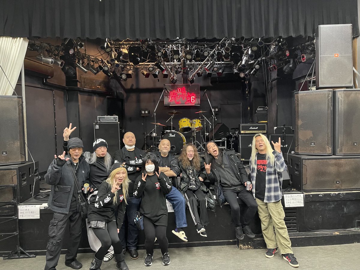 目黒鹿鳴館ありがと〜！
楽しかったけど、寂しいぞ‼︎
