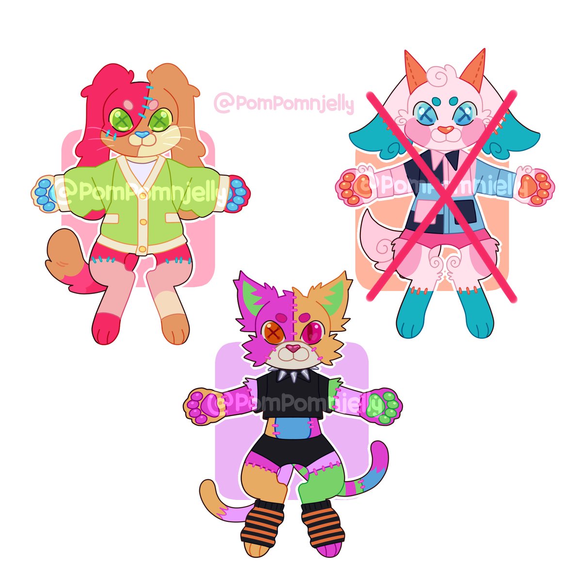 pompomnjelly's tweet image. + ° . ๑・° ⊹ . + ° . ๑・° ⊹ . + ° . ๑・° ⊹ . + 
1 adopt x 15$ USD  
3 adopts x 40$ USD 
+ ° . ๑・° ⊹ . + ° . ๑・° ⊹ . + ° . ๑・° ⊹ . + 
DM me if you are interested !!&amp;lt;3

#furryadopts #furryreference #furryartist #furryartwork #furryadopt #furryadoptable