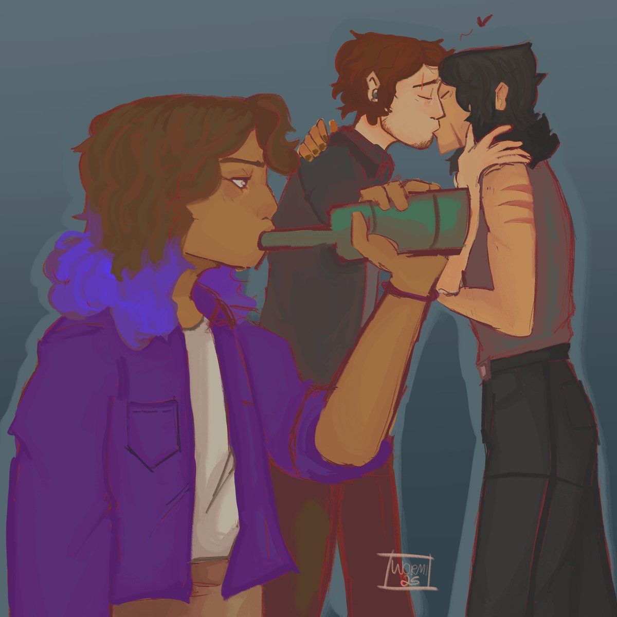 i’m done with their pda 

#originalcharacter #ocs #oc