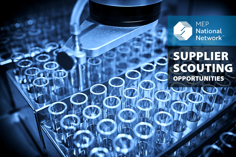 There are 31 opportunities available with the MEP National Network’s supplier scouting service. Current items needed include:
☑️ Submarine cables and components
☑️ QR/RFID scanners 
☑️ Metal components needed for prototyping
View opportunities at: nist.gov/mep/mep-nation…