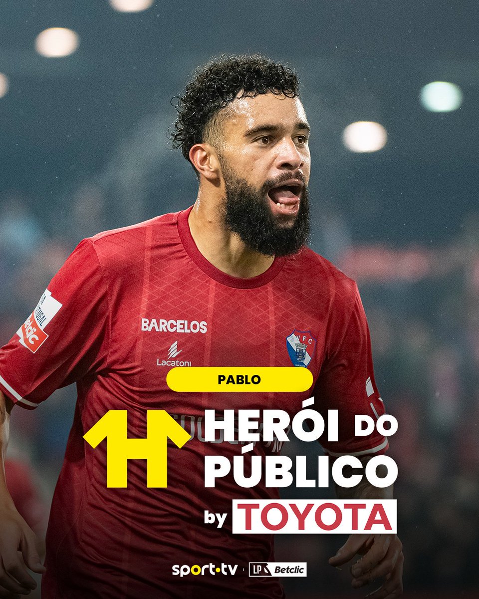 sporttvportugal's tweet photo. Tu decidiste 🫵

Pablo Felipe foi o Herói do Público by @toyotaportugal do Gil Vicente FC X FC Porto 🔥

#sporttvportugal #LIGAnasporttv #ligaportugalbetclic #GilVicenteFC #FCPorto https://t.co/Huv1H1Cwb4