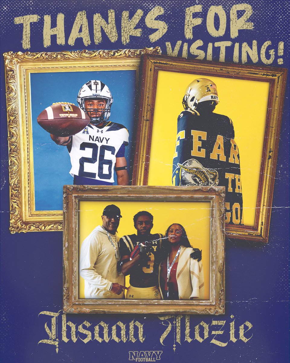 Ihsaan Alozie (@ihsaanalozie) on Twitter photo Had an amazing time on my OV <a href="/NavyFB/">Navy Football</a>! Can’t wait to work this year!! ⚓️⚓️ #GoNavy <a href="/CoachCole828/">David A. Cole</a> <a href="/Drew_Cronic/">Coach Cronic @ Navy</a> <a href="/JMacDonald_Navy/">Jason MacDonald</a> <a href="/_CoachNew/">🇺🇸 Brian Newberry ⚓️</a> Had an amazing time on my OV <a href="/NavyFB/">Navy Football</a>! Can’t wait to work this year!! ⚓️⚓️ #GoNavy <a href="/CoachCole828/">David A. Cole</a> <a href="/Drew_Cronic/">Coach Cronic @ Navy</a> <a href="/JMacDonald_Navy/">Jason MacDonald</a> <a href="/_CoachNew/">🇺🇸 Brian Newberry ⚓️</a>