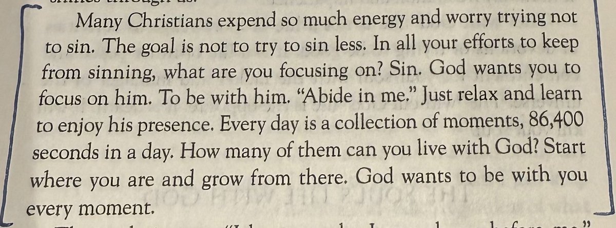 From “Soul Keeping” by Ortberg…