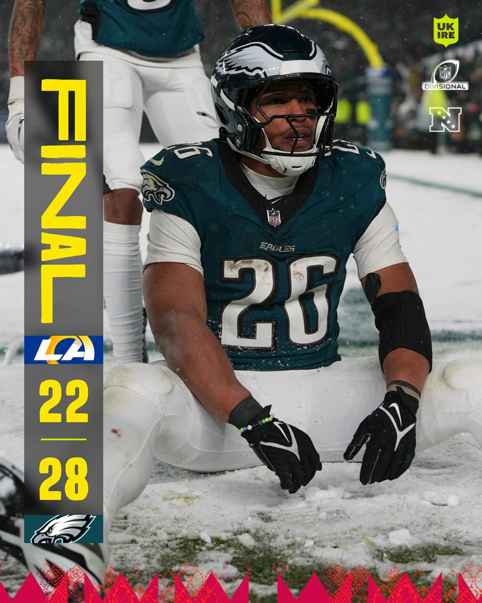 The <a href="/Eagles/">Philadelphia Eagles</a> are NFC Championship-bound 💪