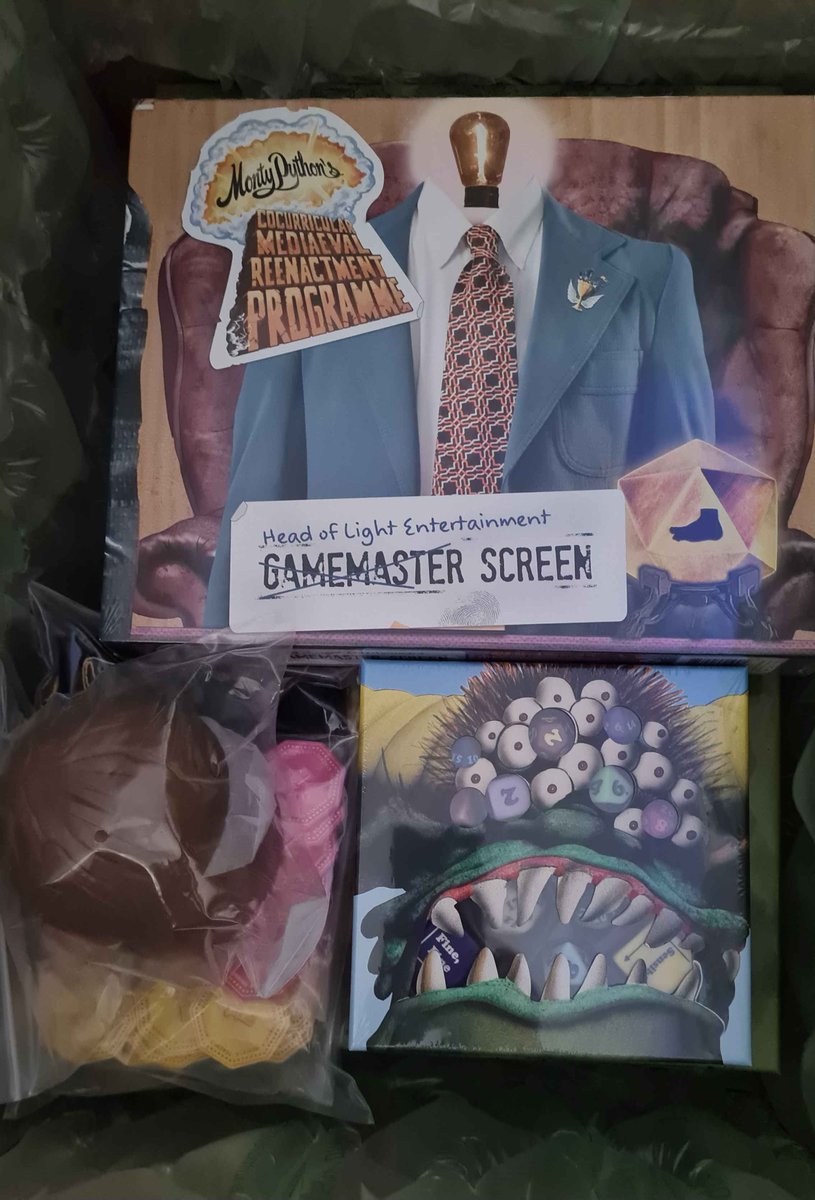 Sometimes you buy a roleplaying game because the rules sound good, or hype of marketing. I just bought my latest Kickstarter because its as silly as possible.
Welcome to Monty Pythons Cocurricular Mediaeval Reenactment Programe.
Not a #TTRPG #Roleplaying #MontyPython #Kickstarter