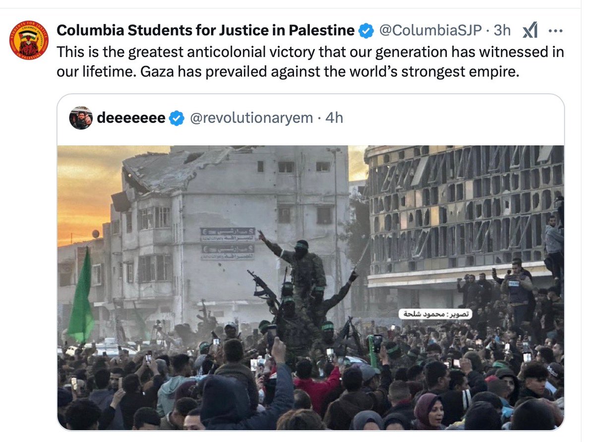 afalkhatib's tweet image. Hamas's "Al-Aqsa Flood" has been a complete operational failure. But its propaganda succeeded in conquering Columbia University, college campuses, Western capitals, leftist circles, NGOs, most of the Arab world, the "pro-Palestine" community, "indy" media, activists &amp;amp; journalists