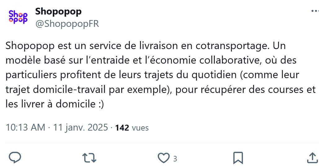 Xavier76100's tweet photo. @ShopopopFR @AlexOranje22 Baratin. #Shopopop est un de ces exploiteurs qui veut profiter de l'ubérisation du travail. J'espère que vous ferez faillite.
https://t.co/fTuwJBFCHl https://t.co/kFgx0mHBQc