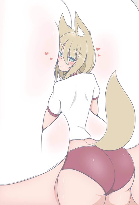 再掲)超乳ブルマおきつねさん 