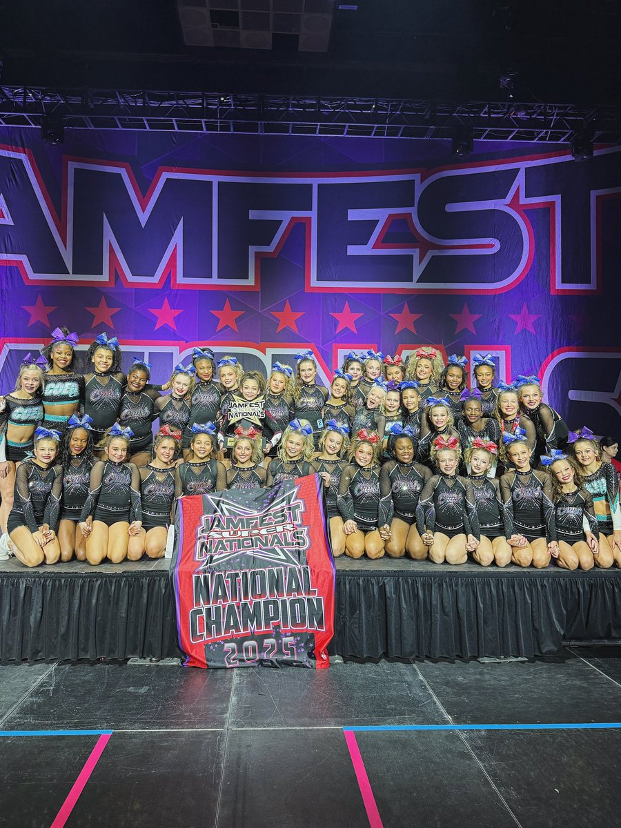 gabegill5's tweet photo. CRUSH IS YOUR 2025 JAMFEST NATIONAL CHAMPION !! 👊🏻💙 https://t.co/0ScZLatC5x
