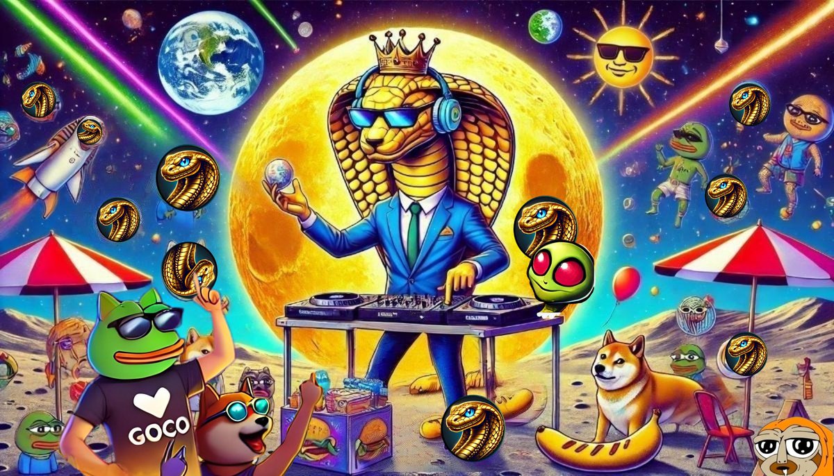 Golden Cobra (@goldencobraio) on Twitter photo ๐๐ธ Golden Cobra: The Meme Coin Thatโll Have Your Wallet Dancing! ๐๐
BREAKING NEWS:
Pepeโs throwing in the towel ๐ธ, Doge is selling moon maps ๐, and Shiba Inu? Opening a hotdog stand ๐ญ. Meanwhile, Golden Cobra is out here hosting a meme fiesta on the moon! ๐๐
๐จ Donโt ๐๐ธ Golden Cobra: The Meme Coin Thatโll Have Your Wallet Dancing! ๐๐
BREAKING NEWS:
Pepeโs throwing in the towel ๐ธ, Doge is selling moon maps ๐, and Shiba Inu? Opening a hotdog stand ๐ญ. Meanwhile, Golden Cobra is out here hosting a meme fiesta on the moon! ๐๐
๐จ Donโt